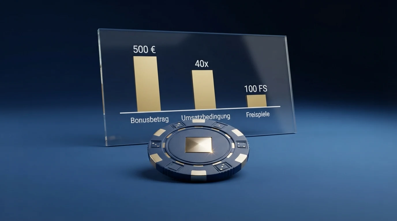 Eine Vergleichstabelle mit den Logos und Bonusangeboten der führenden Casinos ohne Limit für österreichische Spieler