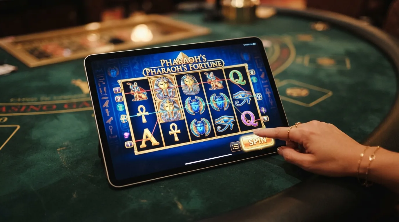 Der Spielautomat Book of Ra auf win2day mit fünf Walzen, ägyptischem Thema und Freispiel-Feature