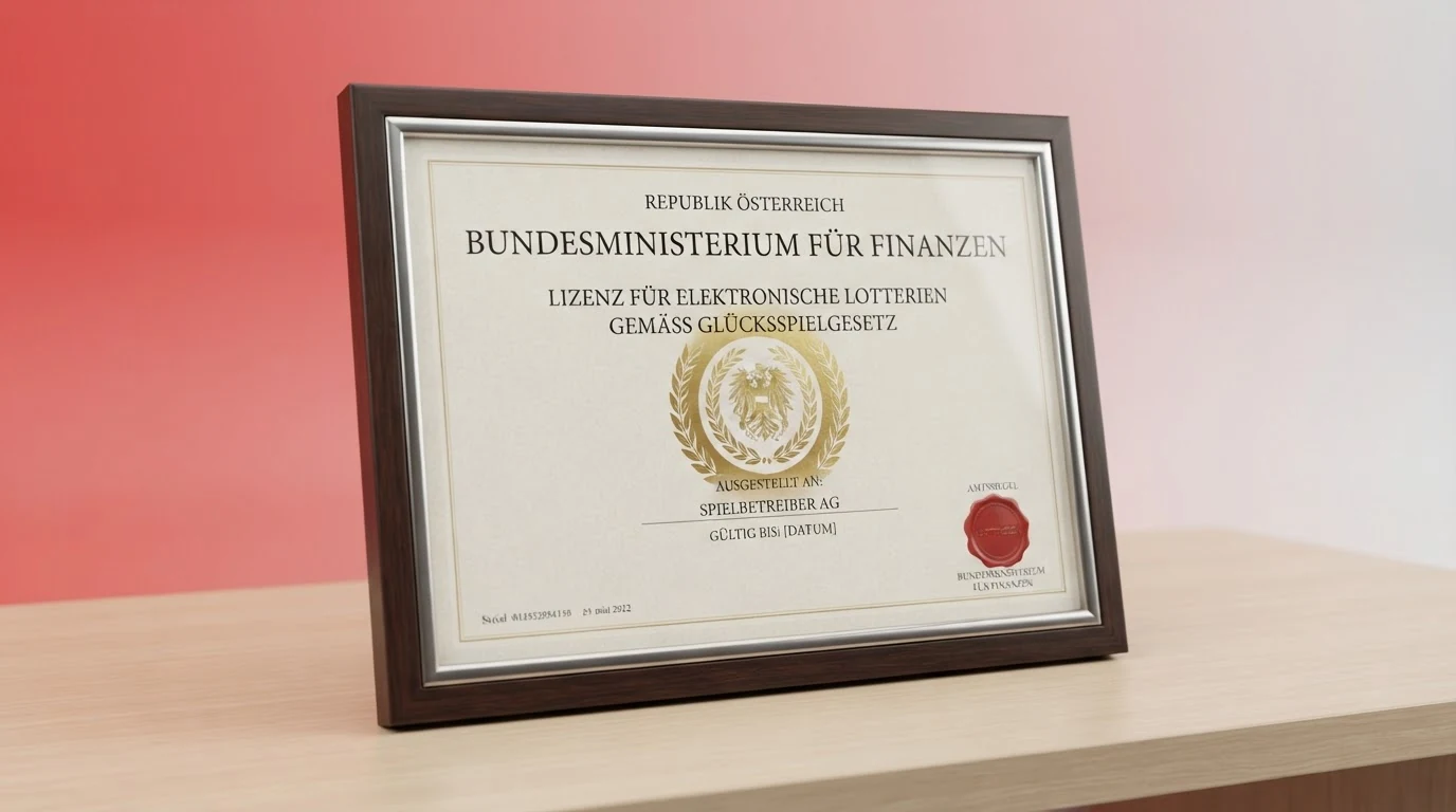 Auszug aus dem österreichischen Glücksspielgesetz mit dem Paragraphen §12a zur Konzession für elektronische Lotterien