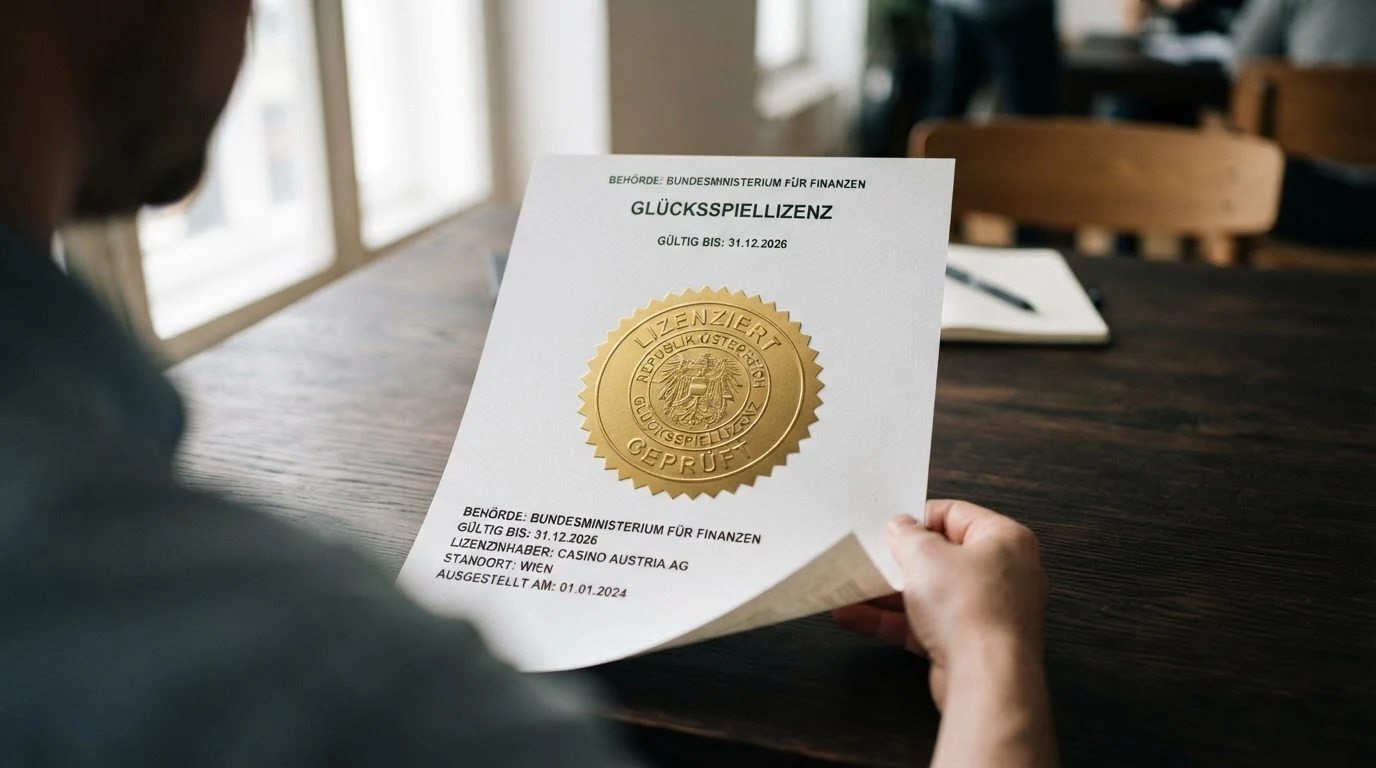 Screenshot der BMF-Konzessionen-Weißliste mit Hervorhebung, daneben Krypto-Wallet-Symbol