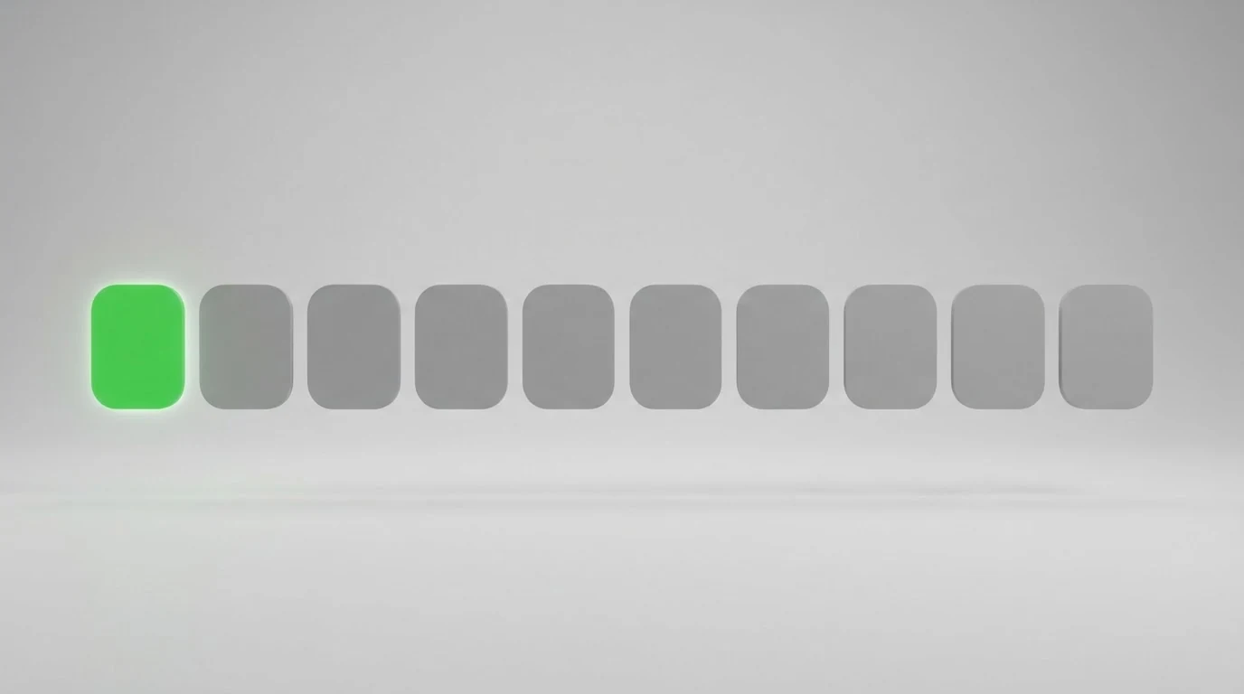 Zehn Casino-Logos in einer Reihe, farblich getrennt: win2day in Grün mit „AT-Konzession“, die übrigen neun in Grau mit „keine AT-Lizenz“